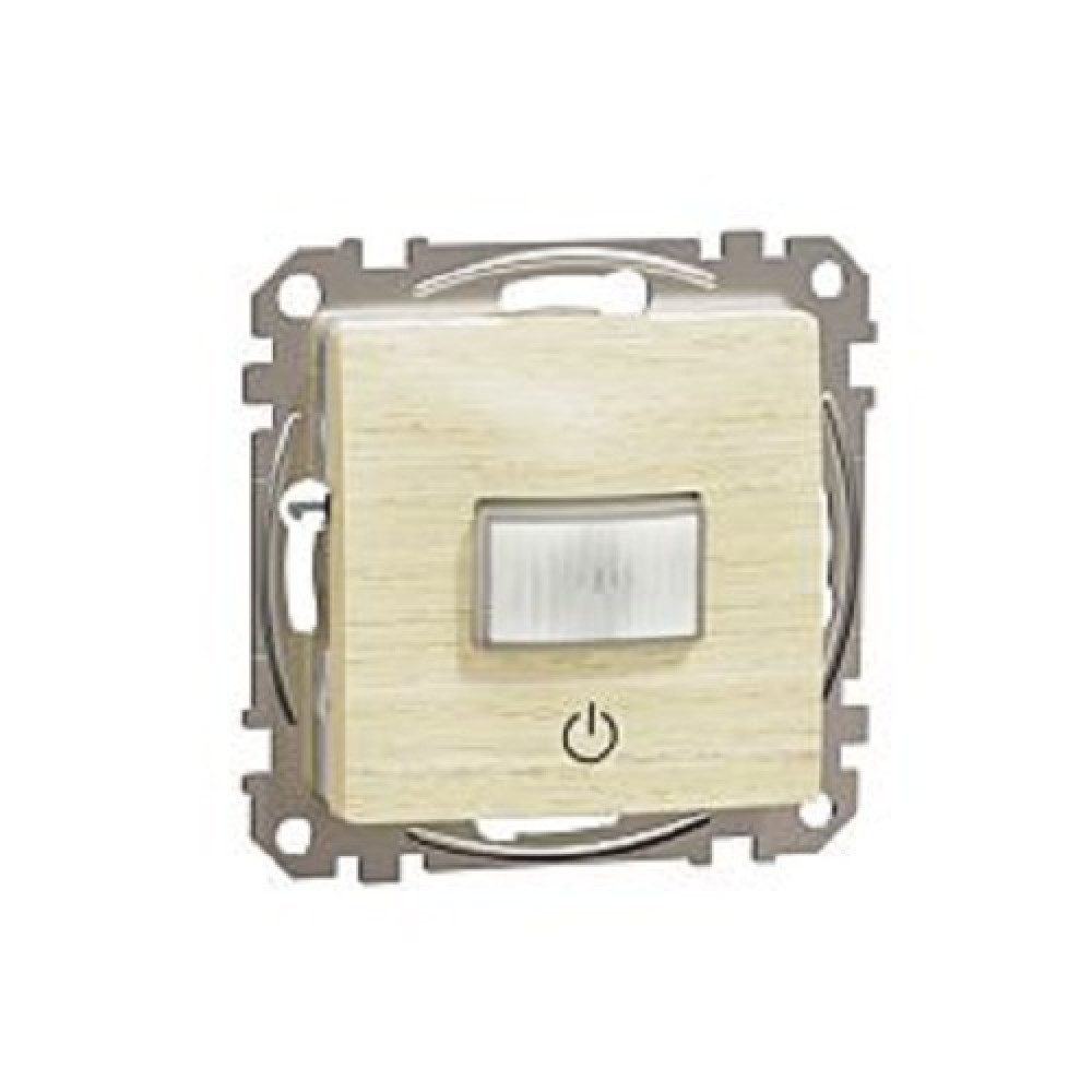 Датчик движения с выключателем Schneider Electric Sedna Design Береза SDD180504